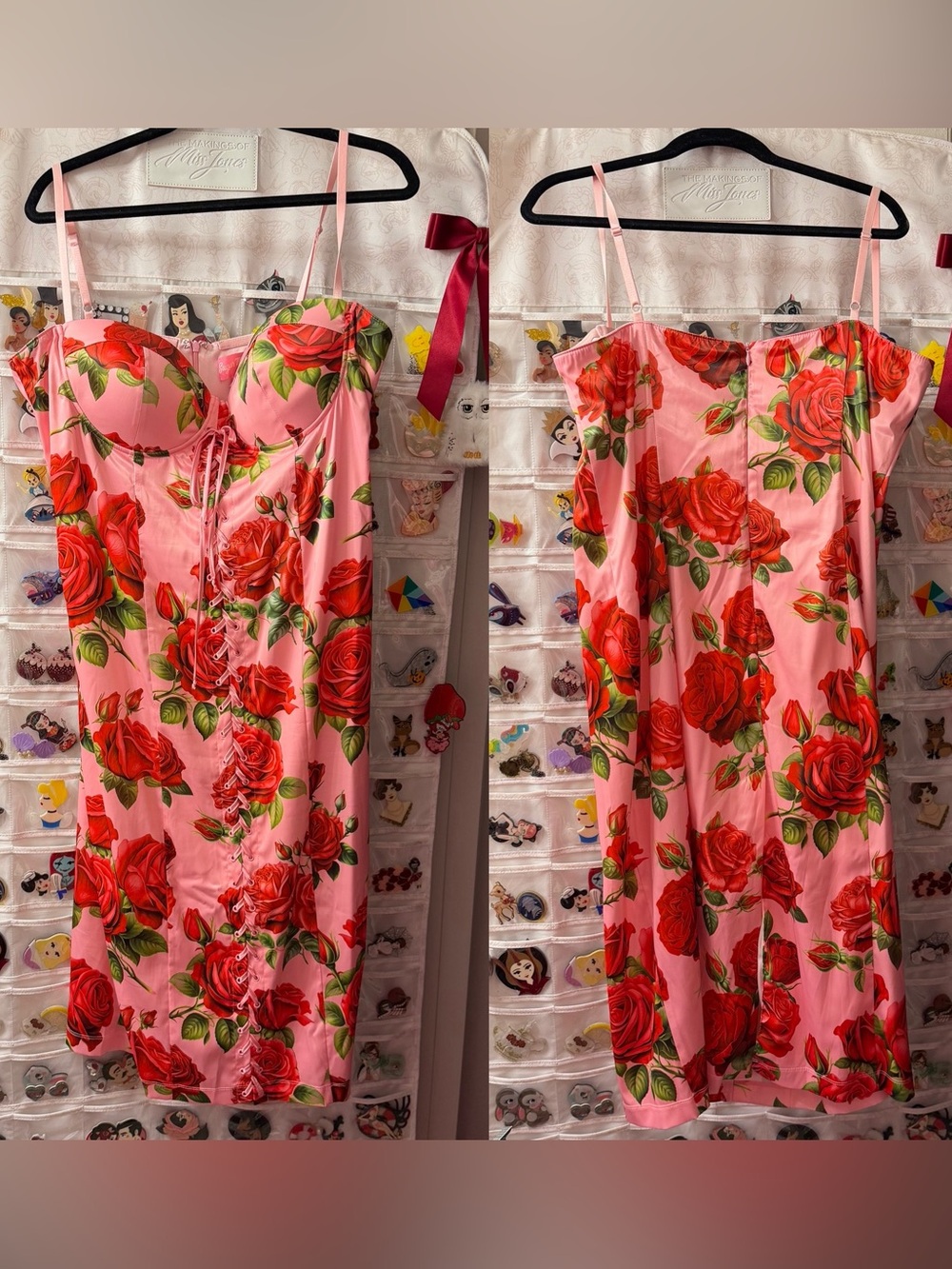 SUGAR THRILLZ ROMANTIC GETAWAY MIDI DRESS 1X